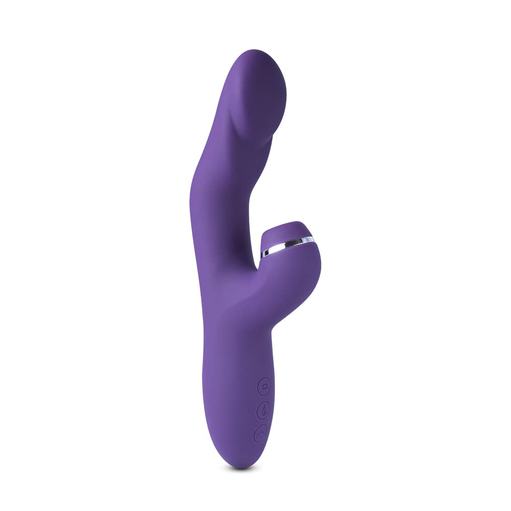 BeHorny G-Spot Vibrator with Clitoris Sucker and Heating Function