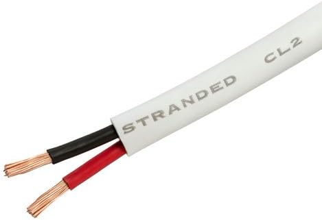DiyHomeTheaterSupply 12/2 Awg 100 Feet In Wall Speaker Wire CL2 Rated UL Listed Certified