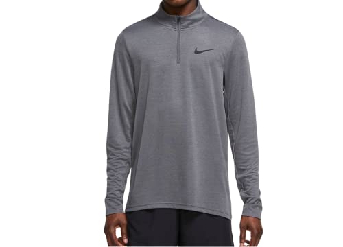 Amazon.com: Nike Men's Breathe Superset Iron Grey ¼ Zip (Quarter