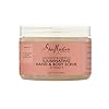 SheaMoisture Body Scrub for Dull Skin Illuminating Coconut and Hibiscus Cruelty-Free Skin Care 12 oz
