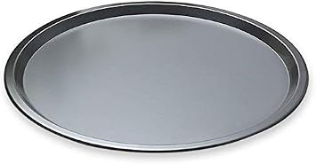 MBB Carbon Steel Pizza Pan Tray Bakeware Non Stick Black For 12" Pizza Making