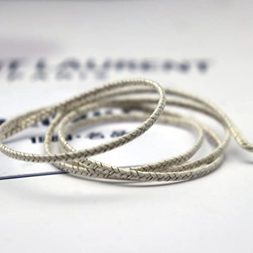 260 Foot Candle Wick, 24 PLY Braided Candle Wick Spool, Cotton & Paper Interwoven Core, Candle Wicks for Candle Making, Candle Wick Roll for DIY Candle Craft Making