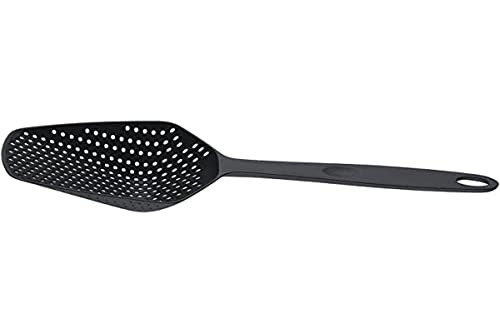Colher Escorredora 34cm - Descomplica Brinox Preto