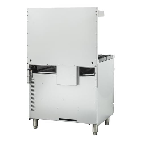Image of Kratos 36 inch Wide Commercial Gas Range with 24 inch Charbroiler, 2 Burners, and Full Size Oven, 154,000 BTU Output, Freestanding Range for Restaurants, Liquid Propane