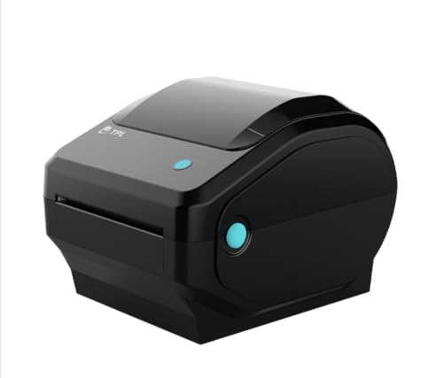 Image of TPL TD-401 Thermal Label Printer | 4x6 Shipping Label Printer | Bluetooth & USB Connectivity | 152mm /s High Speed | Supports Windows, MacOS, Android & iOS | Ideal for E-commerce, Barcodes & MRP Labels