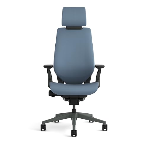 Image of Steelcase Gesture Ergonomic Office Chair With 360 Armrests, 3D Live Back Lumbar Support, Adjustable Headrest Cloud