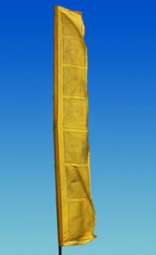 Ten Foot Bhutanese Style Victory Banner Prayer Flag