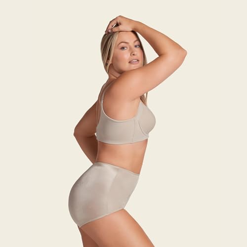 Image of Leonisa High Profile - Back Smoothing Bras for Women, Full Coverage Underwire Bra, Adjustable Hook & Eye Closure
