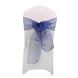 ORGANZA-SCHÄRPEN: Die Organza-Schärpe ist 17 cm und 280 cm breit.