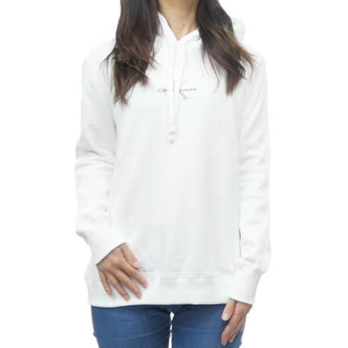 [Calvin Klein] [カルバンクラインジーンズ] レディース プルオーバー パーカー J223536 ホワイト M [並行輸入品]