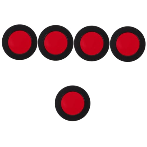 Filtros de del ocular del telescopio rojo jojofuny con accesorios de aluminio para luz