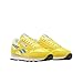 Reebok Unisex Classic Leather Sneaker, Golden Haze/Optimum Blue/Chalk, 6.5 Women/ 5 Men