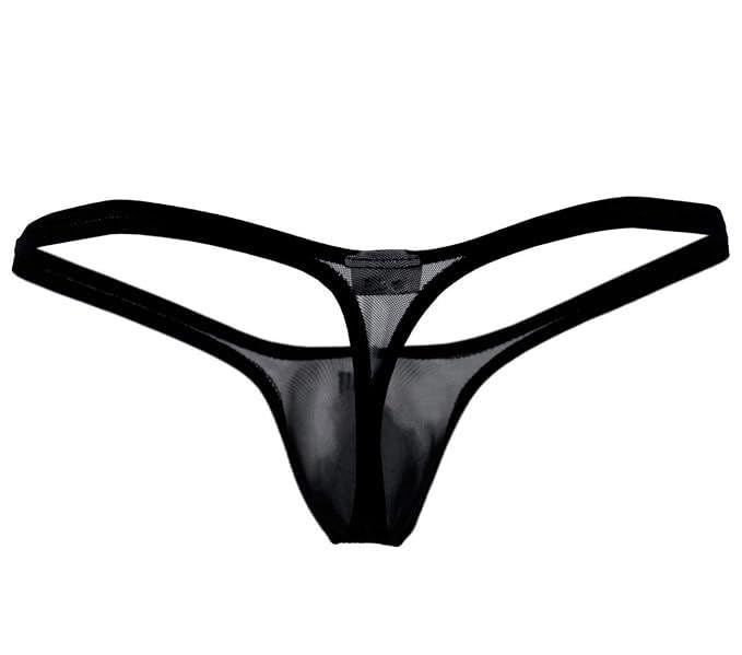 Men's Polyester & Spandex Thongs Hot and Sexy-image-21