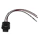 1 STK. 3 Pin Auto PDC Sensor Kabel Stecker Kabelbaum Ersatz 3C0973203 1452669 Kompatibel mit VW Kompatibel mit Audi 3 Pin PDC Parksensor Stecker Kabel