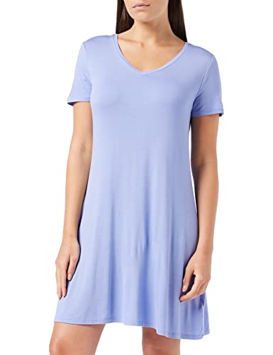 Image of Amazon Essentials Women's Short-Sleeve Scoopneck Swing Dress