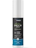 DHEA Cream 50mg for Women and Men, Maximum Strength Natural DHEA Cosmetic Formulation for Skin Hydration Balance, Pure, Non-GMO, Gluten-Free, Paraben-Free, Skin Cream 2-Month Supply (Unscented - 3oz)