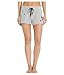 Produktbild PJ Salvage Women's Stars & Skulls Shorts, X-Large, H.Grey