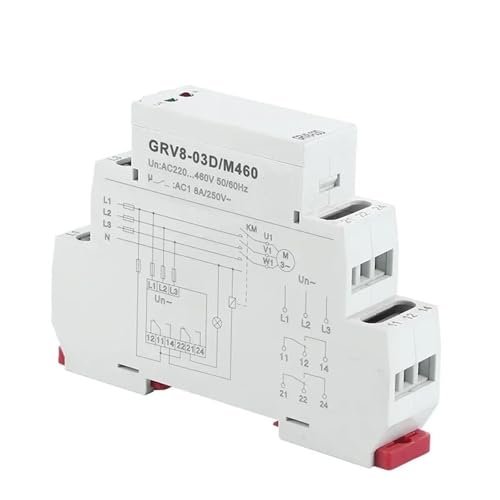 Relais de défaillance de phase GRV8-03 contre les pannes de moteur