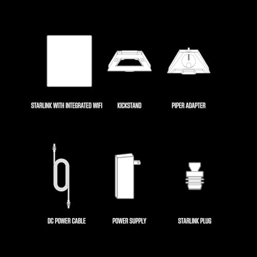 Space X-Starlink Mini Portable Gen4 High-Speed Satellite Internet Kit, V4 Enhanced Download and Upload
