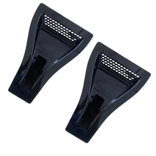 �Ԃ̃{���l�b�g�̒ʋC�� Compatible With GTR R35 Nismo 370Z 2009-2024 �{���l�b�g�X�N�[�v�G�A�x���g�G���W���t�[�h�p�[�c�J�[�t�����g�x���g�ɑΉ�(Black,2pcs)