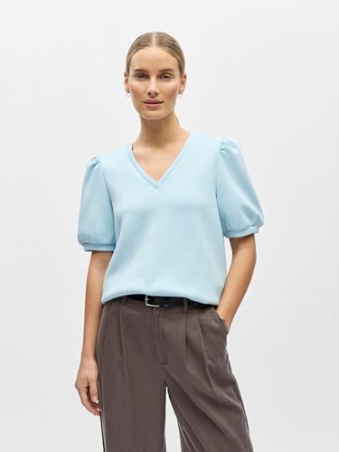 T-Shirt à col en V Object Objandrea la solution pour un look simple et chic