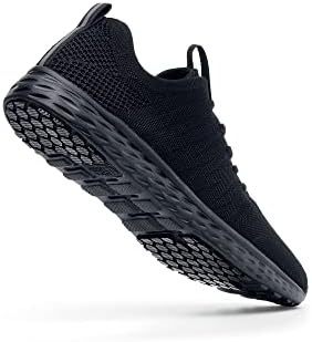 Shoes for Crews Everlight, Women's Non Slip, Breathable, Lace Up, Lightweight Work Shoes, Black,Size 5