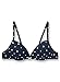 Produktbild Sanetta Mädchen-Soft Cup Bra Dunkelblau Dots | Bequemer und angenehmer BH ohne Bügel für Mädchen aus einem Baumwoll-Mix. Unterwäsche für Mädchen 75A