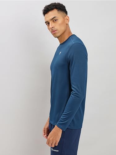 Image of TECHNOSPORT Men's Slim Fit T-Shirt - (MTOR17) Pack of 1