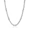 Bandmax Womens Mens 5MM Barbed Wire Chain Necklace 18 Inches Stainless Steel Punk Emo Style Thorn Cuban link Chains Necklaces Gift for Son Daughter Grandson Husband Friend