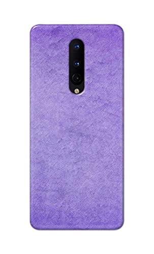 Image of Plain Purple Hard Back Case Cover for OnePlus 8 (6.55 inch) Back Cover -(J5) VNS2226