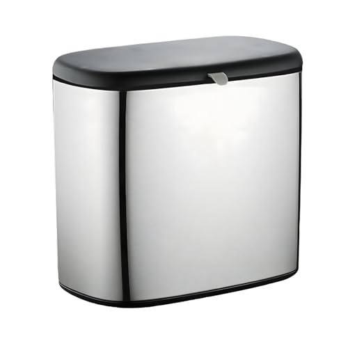 Caneca de basura colgante acero inoxidable 5L