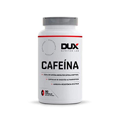 Combo 3 ítens DUX NUTRITION: 01 Whey protein concentrado pote 900g - Sabor BAUNILHA + 01 Cafeína 90
