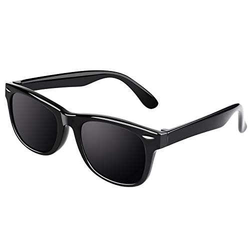 CGID Soft Rubber Kids Polarized Sunglasses for Children Age 3-10,K02