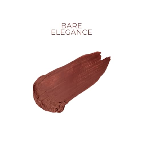 Image of Blue Heaven Roseate Lip Cream | Light Weight Mousse Texture | Hydrating & Plumping Liquid Lipstick for women | Enriched with Peptides, Hyaluronic Acid & Cocoa Butter | Bare Elegance | 3.5ml