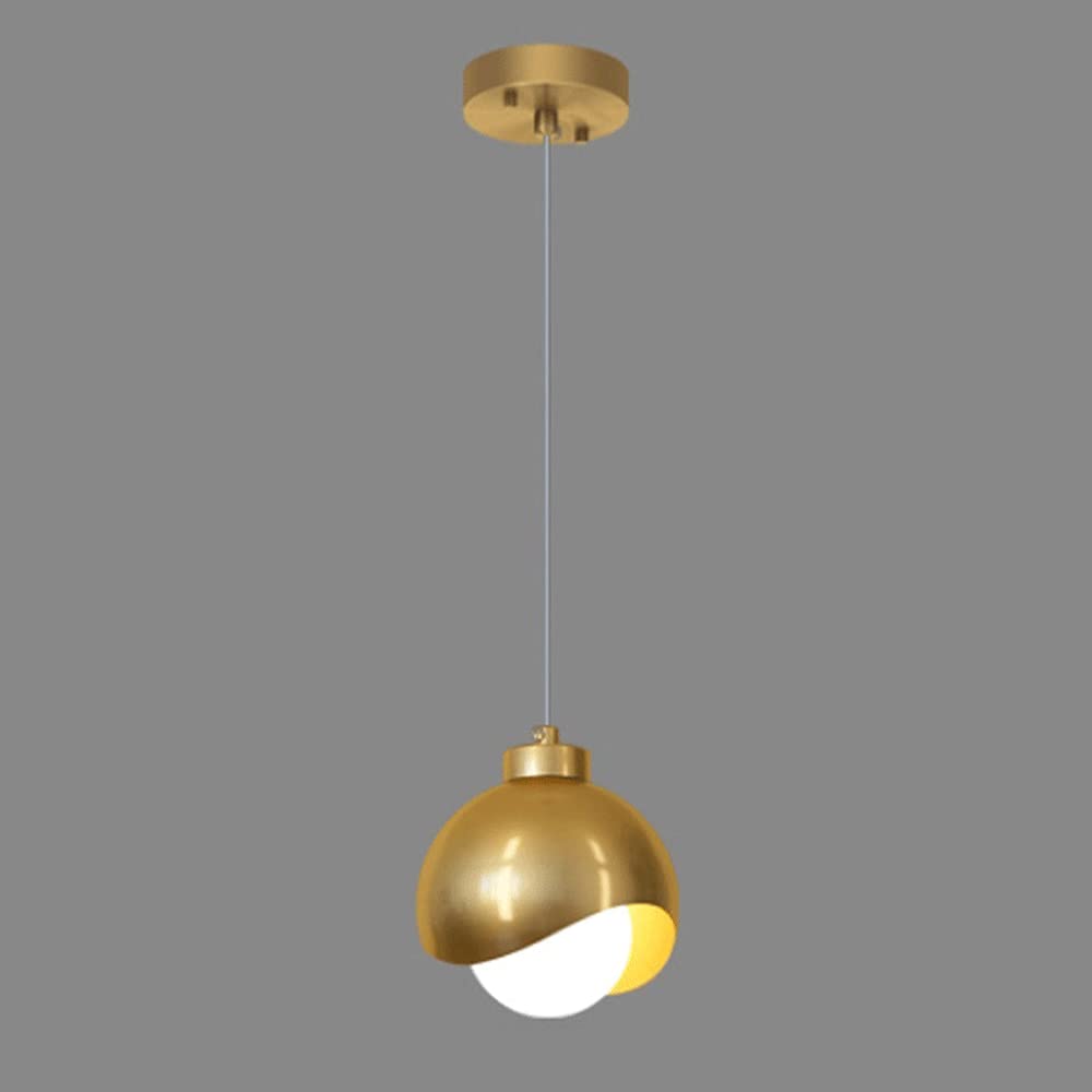 Lustre E27 laiton moderne réglable pour suspension salon et décoration intérieure