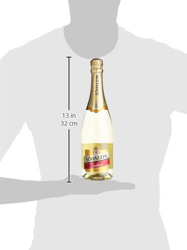 Söhnlein Brillant Mild Sekt (6x0,75 l) – Milder Sekt mit fruchtigem Aroma von Apfel und Mirabelle– Passend für Feste, Brunch und besondere Momente