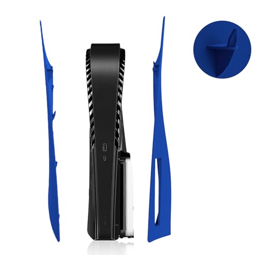 Image of Face Plate Cover Shell for PS5 Disc Edition Console Faceplates, Accessories Compatible with PlayStation 5 Protective Replacement Panels (Blue)