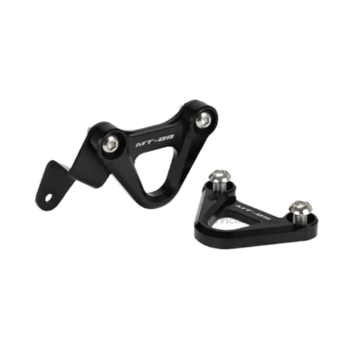 Repose-pieds passager MT09 plaque obturation crochet pedale moto Yamaha MT-09 FZ09 2014-2020