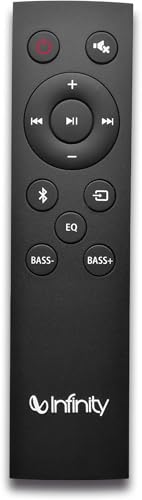 Image of K2 Remotes Compatible for Infinity Soundbar Controller - Cinebar B100 / B200WL Models | IR Replacement Remote | Exact Match Required