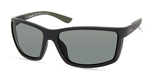 Timberland Men's Tba9273 Rectangular Sunglasses