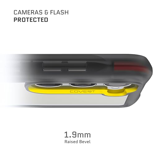 Image of Ghostek Covert Shockproof Galaxy S23 Clear Case Premium Protective Phone Covers with Slim Lightweight Design, Wireless Charging Compatible, Shock-Absorbent Designed for Samsung S23 (6.1 inch) (Smoke)
