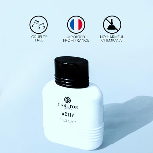 Carlton London Activ Eau De Parfum For Men – 100ml Limited Edition Long Lasting Perfume | Premium Fragrance Spray With Spicy, Woody, Amber Notes | Luxury Perfume For Men