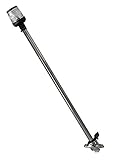 RINA Zulassung Osculati Laternenmast aus Edelstahl mit Rundumlaterne 360° weiß - 600mm