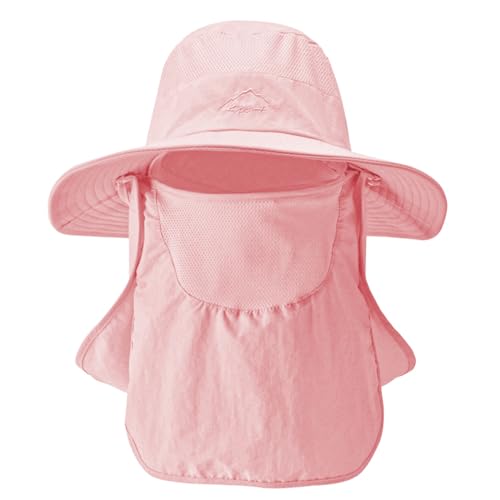 Image of Sun Hats for Men Women Fishing Hat UPF 50+ Breathable Wide Brim Summer UV Protection Hat