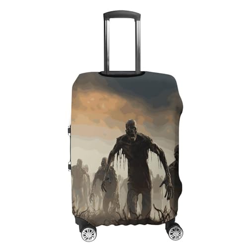 Carry on Luggage Cover Many Zombie Suitcase Covers for Luggages Tsa Approved Travel Luggage Sleeve Protector Elastic Suitcase Protector Anti-Scratch Washable Fits 19-30 Inch Case -L4
