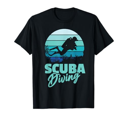 Scuba Diving Gerätetauchen Tauchen Männer Herren Frauen T-Shirt