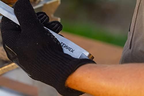 FENNEK Szczypce do grilla ze stali nierdzewnej ze skórzanym paskiem i otwieraczem do butelek | Made in Germany