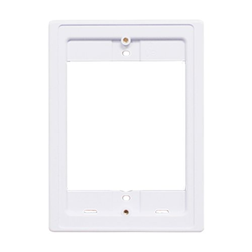 Intrasonic Retro-DAP Adapter Plate for NuTone Door Station (White)