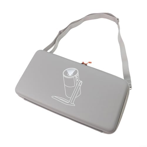 Funda rígida de viaje para XGIMI MoGo 4 proyector bolsa de transporte con material EVA protector diseño personalizado compartimentos con cremallera gris funda protectora de almacenamiento