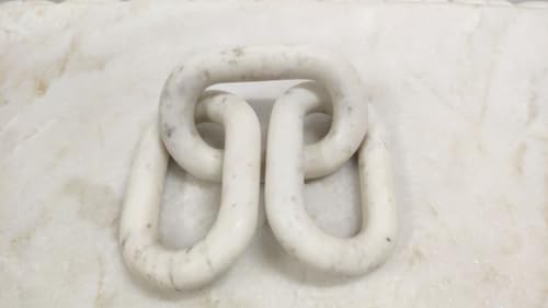 Maillon en marbre blanc pour sculpture décorative d'intérieur moderne - 3